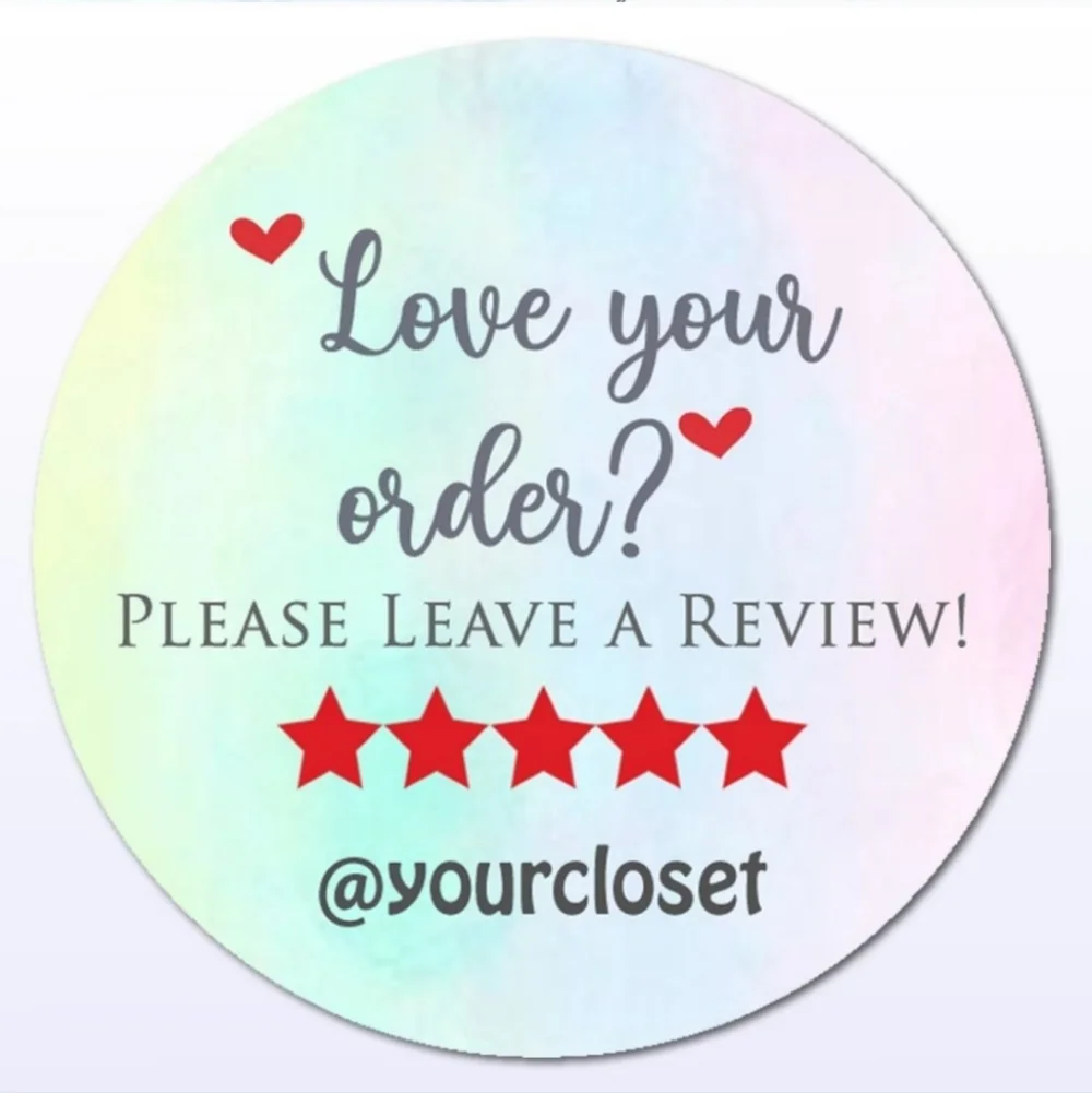 96 Fashion Thank you Stickers 2